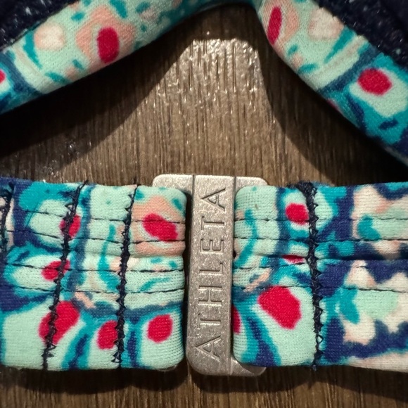 Athleta Blue and Green Patterned Bikini - Picture 8 of 13